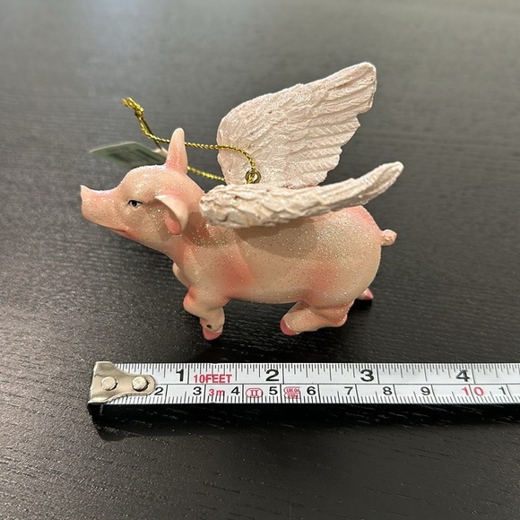 Kurt S Adler Flying Pig Ornament - Picture 9 of 9